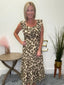 The Latest Carrie Dress in Mossy Florals
