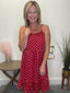 The Lovely Leon Dress in Red Daisy 150 Dresses & Jumpsuits - Ella Chic Boutique