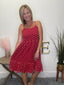 The Lovely Leon Dress in Red Daisy 150 Dresses & Jumpsuits - Ella Chic Boutique