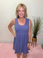 The Markell Tank Dress in Santa Monica Blue