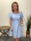 The Saylor Dress in Soft Blue 150 Dresses & Jumpsuits - Ella Chic Boutique