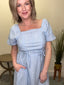 The Saylor Dress in Soft Blue 150 Dresses & Jumpsuits - Ella Chic Boutique