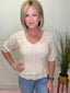 The Simply Sweet Knit Tie Back Top