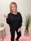 The Stay - In (or Go - Out) Set in Black 170 Pants - Ella Chic Boutique