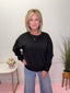 The Stay-In (or Go-Out) Sweatshirt in Black