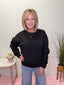 The Stay-In (or Go-Out) Sweatshirt in Black