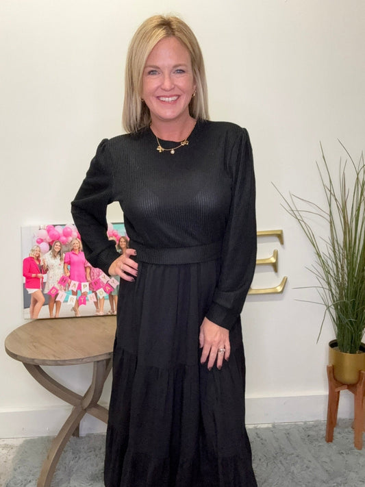 The Vivienne Dress in Midnight - FINAL SALE