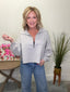 Thermal Crop Half Zip Pullover Top 110 Tops - Ella Chic Boutique