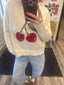 Cherry Chic Sweater