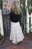 Tiered Boho Patchwork Skirt in Pink 180 Shorts & Skirts - Ella Chic Boutique
