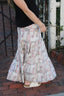 Tiered Boho Patchwork Skirt in Pink 180 Shorts & Skirts - Ella Chic Boutique
