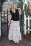 Tiered Boho Patchwork Skirt in Pink 180 Shorts & Skirts - Ella Chic Boutique
