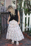 Tiered Boho Patchwork Skirt in Pink 180 Shorts & Skirts - Ella Chic Boutique