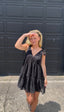 Timeless Tie Shoulder Black Polka Dot Dress 150 Dresses & Jumpsuits- Ella Chic BoutiqueLe Lis