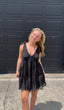 Timeless Tie Shoulder Black Polka Dot Dress 150 Dresses & Jumpsuits- Ella Chic BoutiqueLe Lis