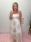 Tropical Taupe Seashell Midi Dress 150 Dresses & Jumpsuits - Ella Chic BoutiqueBlu Pepper