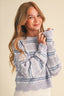 Tween Girls Knit Sweater Top in Flower Pointelle 130 Sweaters- Ella Chic Boutiqueheart and arrow