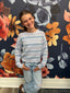 Tween Girls Knit Sweater Top in Flower Pointelle