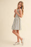 Tween Girls Polka Dot Smocked Bubble Dress 240 Kids Clothing - Ella Chic Boutiqueheart and arrow