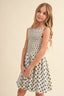 Tween Girls Polka Dot Smocked Bubble Dress 240 Kids Clothing - Ella Chic Boutiqueheart and arrow