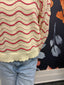 Tween Girls Wavy Knit Sweater Top