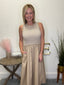 Two Types Sleeveless Knit Dress in Khaki 150 Dresses & Jumpsuits - Ella Chic Boutique