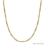 Water Resistant Gold 3mm and 4mm Beaded Necklace