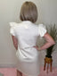 Wear Your Best Scallop Trim Dress in Cream 150 Dresses & Jumpsuits - Ella Chic BoutiqueEntro