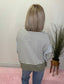 Weekend Striped Mixed Pullover Top 110 Tops- Ella Chic BoutiqueLE LIS