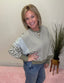 Weekend Striped Mixed Pullover Top 110 Tops- Ella Chic BoutiqueLE LIS