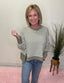Weekend Striped Mixed Pullover Top