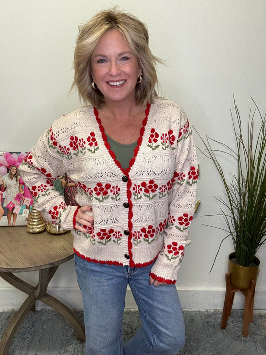 Winter Weather Cardigan Sweater 130 Sweaters - Ella Chic Boutique