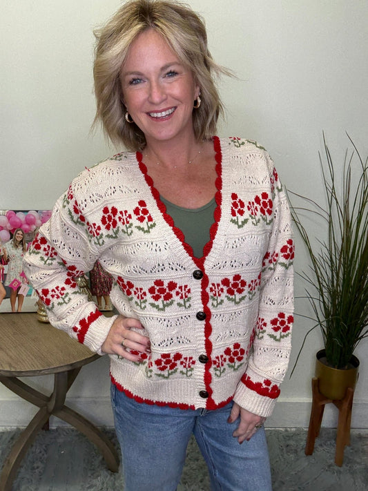 Winter Weather Cardigan Sweater 130 Sweaters - Ella Chic Boutique