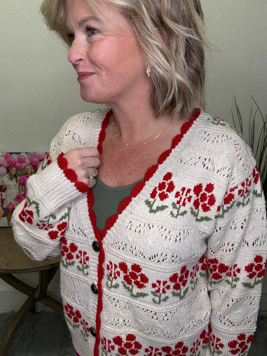 Winter Weather Cardigan Sweater 130 Sweaters - Ella Chic Boutique
