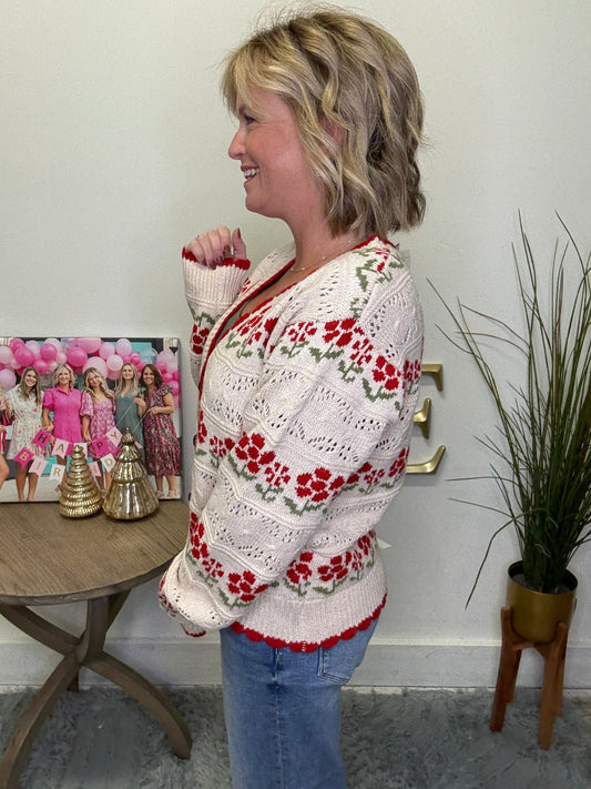 Winter Weather Cardigan Sweater 130 Sweaters - Ella Chic Boutique