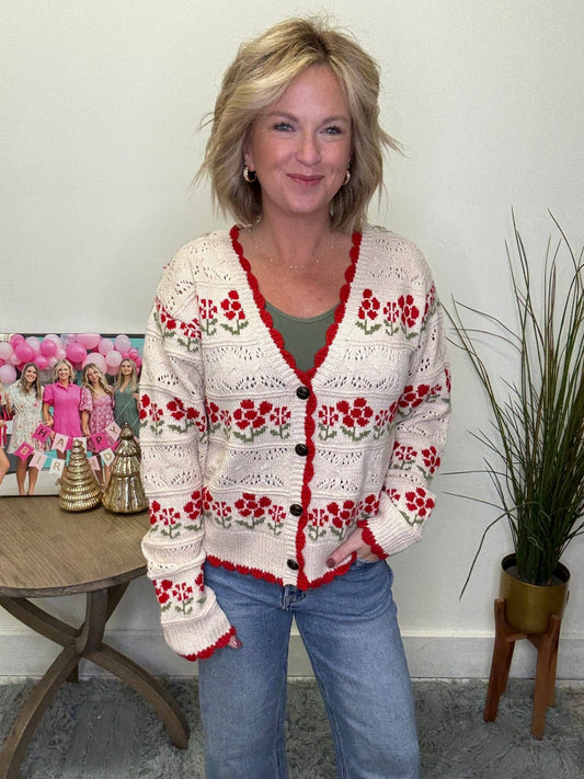 Winter Weather Cardigan Sweater 130 Sweaters - Ella Chic Boutique