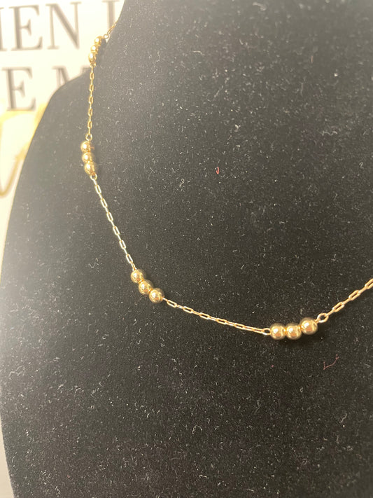 Golden Days Ahead Necklace - Ella Chic Boutique