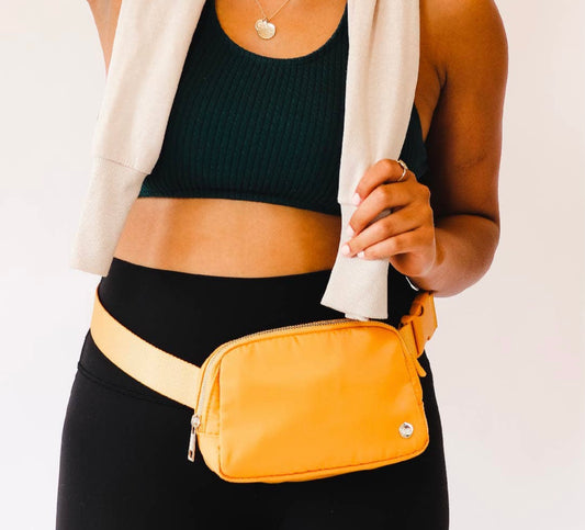 All You Need Belt Bag in Mustard - Ella Chic Boutique