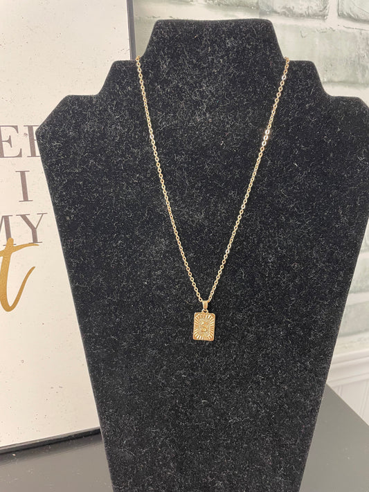 Oh So Popular Gold Initial Necklace - Ella Chic Boutique