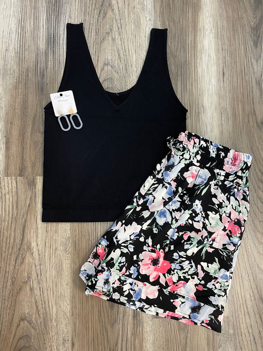 Oh So Soft Stretchy Reversible Cropped Tank Top Yelete NikiBiki  - Ella Chic Boutique