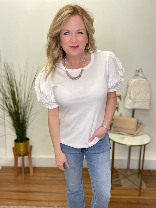 The Sleeves Say It All Top - Ella Chic Boutique